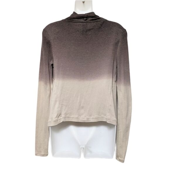 C KEER Ombre Asymmetrical Ruffle Cardigan S - Picture 5 of 7